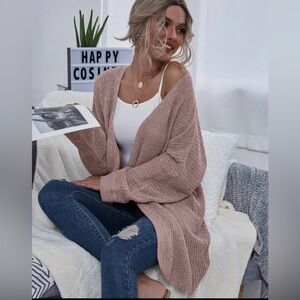 Cozy Pink Women's Sweater in size small